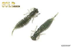 Съедобный силикон GOLD Plus "MaGGot" 50мм / 105цвет. уп(10шт)