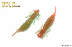Съедобный силикон GOLD Plus "MaGGot" 50мм / 108цвет. уп(10шт)
