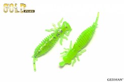 Съедобный силикон GOLD Plus "MaGGot" 50мм / 130цвет. уп(10шт)