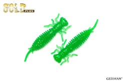 Съедобный силикон GOLD Plus "MaGGot" 50мм / 135цвет. уп(10шт)