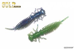 Съедобный силикон GOLD Plus "MaGGot" 65мм / 104цвет. уп(8шт)