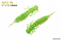Съедобный силикон GOLD Plus "MaGGot" 65мм / 106цвет. уп(8шт)