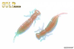 Съедобный силикон GOLD Plus "MaGGot" 65мм / 108цвет. уп(8шт)