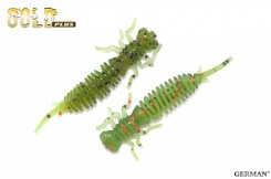 Съедобный силикон GOLD Plus "MaGGot" 65мм / 112цвет. уп(8шт)