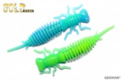 Съедобный силикон GOLD Plus "MaGGot" 85мм / 101цвет. уп(6шт)