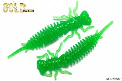 Съедобный силикон GOLD Plus "MaGGot" 85мм / 135цвет. уп(6шт)