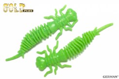 Съедобный силикон GOLD Plus "MaGGot" 85мм / 136цвет. уп(6шт)