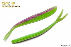 Съедобный силикон GOLD Plus "Slug" 130мм / 102цвет. уп(4шт)