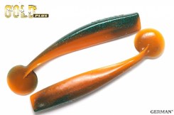 Съедобный силикон GOLD Plus "T-Rex" 150мм / 103цвет. уп(4шт)