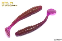 Съедобный силикон GOLD Plus "Venom"  95мм / 111цвет. уп(8шт)