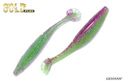 Съедобный силикон GOLD Plus "Zakan"  85мм / 102цвет. уп(6шт)