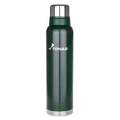 Термос (HS.TM-059-G) 1600ML c ситечком зеленый (2 крышки-кружки) TONAR