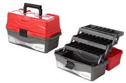 Ящик для снастей Tackle Box трехполочный NISUS красный (х3) 