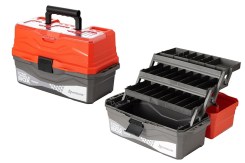 Ящик для снастей Tackle Box трехполочный NISUS оранжевый (х3)
