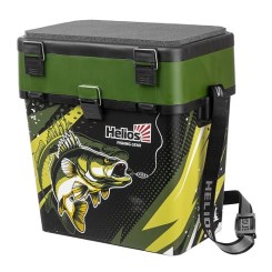 Ящик зимний "ZANDER" 19л двухсекционный цв.хаки (х6)  