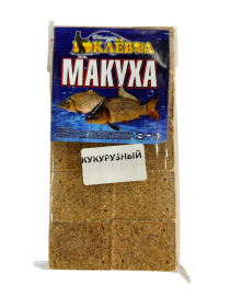 ЖМЫХ КУКУРУЗНЫЙ"ОТЛИЧНОГО КЛЕВА" КОНОПЛЯ (КУБИКИ)