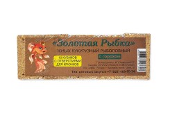 Жмых "Золотая рыбка" (кукурузный) ГОРОХ