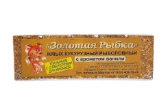 Жмых "Золотая рыбка" (кукурузный) ВАНИЛЬ