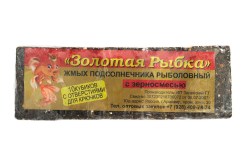 Жмых "Золотая рыбка" (подсолнечный) ЗЕРНОСМЕСЬ